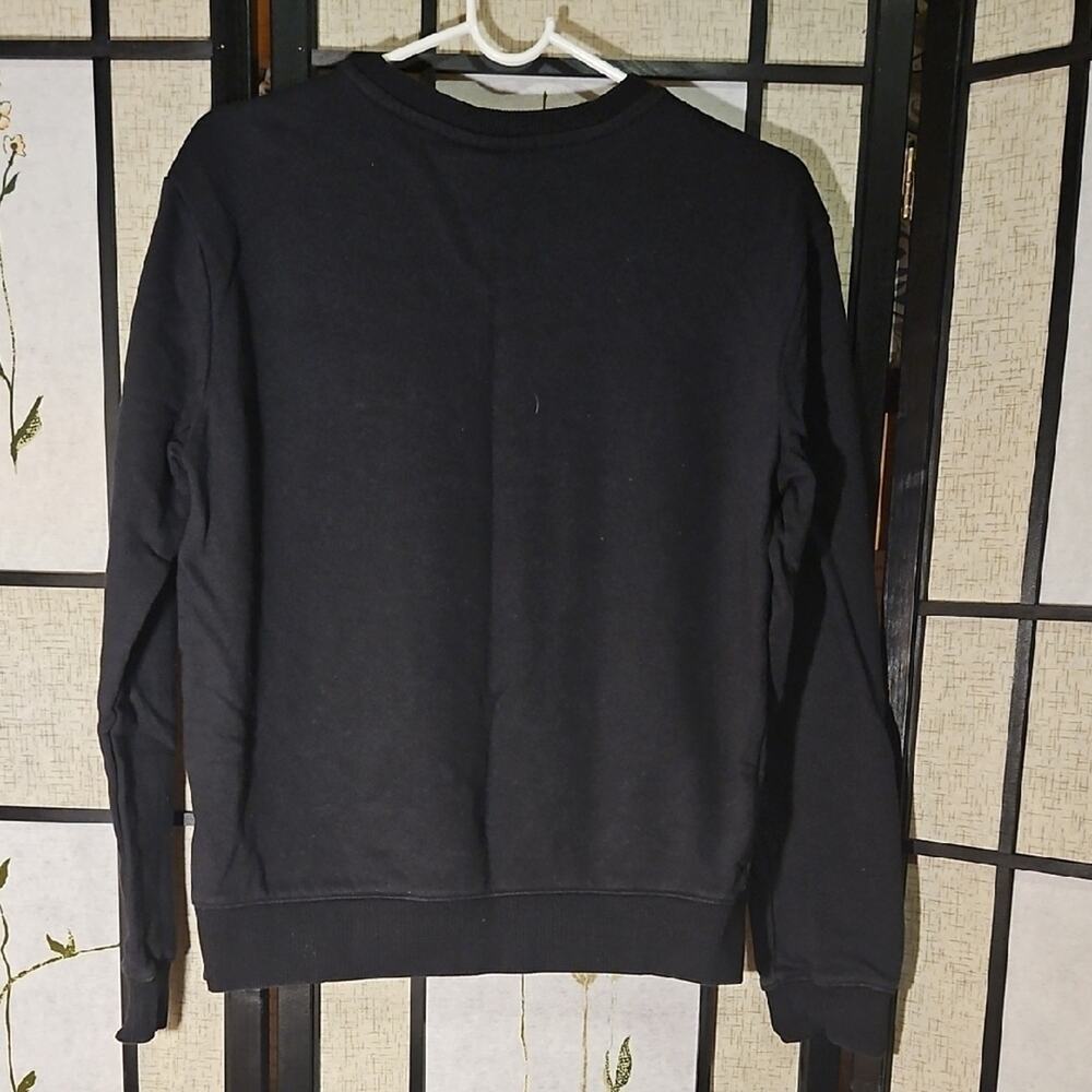 Fila Black Crewneck with White Logo Accent - Picture 4 of 6